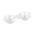 24-PACK OF Bowl Plastic 0.5 oz Clear Mini Candy