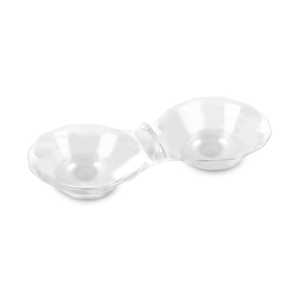 24-PACK OF Bowl Plastic 0.5 oz Clear Mini Candy
