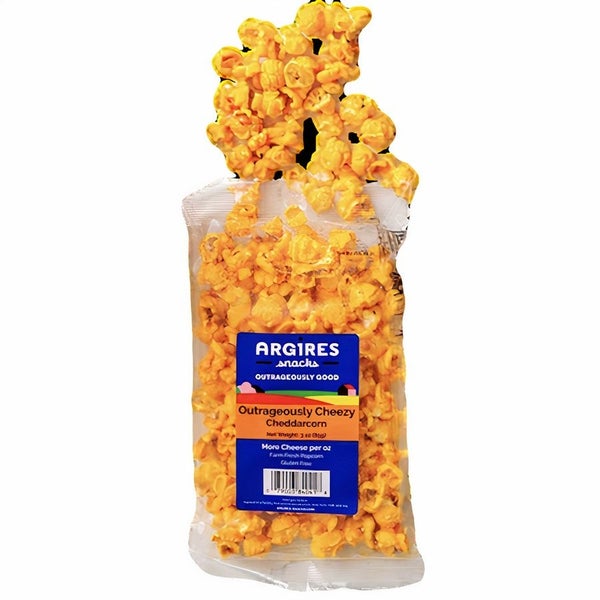 15-PACK OF Popcorn Cheddarcorn Outrageously Cheezy Sm Argires Snacks