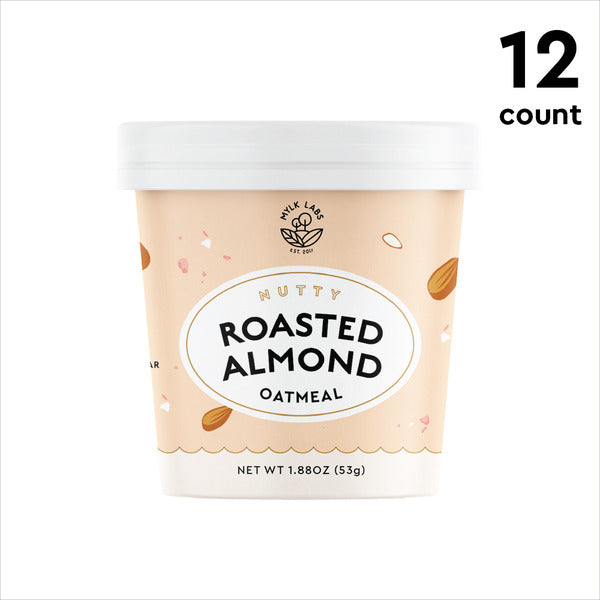 12-PACK OF CEREAL OATMEAL CUP ALMOND