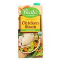 12-PACK OF Stock Base Chicken Unsalted Organic Pacific Natural 32 fz