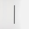 8000-PACK OF Straw Jumbo Unwrapped 8.25 in. Black Vegetable Fiber Agave Biodegradable Marine Biodegradable