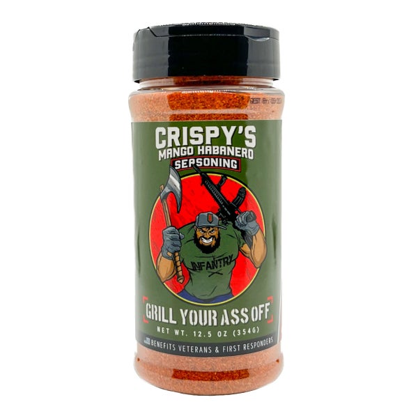 6-PACK OF Seasoning Crispy's Mango Habanero, GYAO