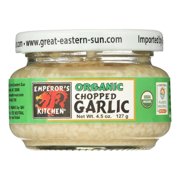 12-PACK OF Garlic Chopped, Organic, Great Eastern Sun