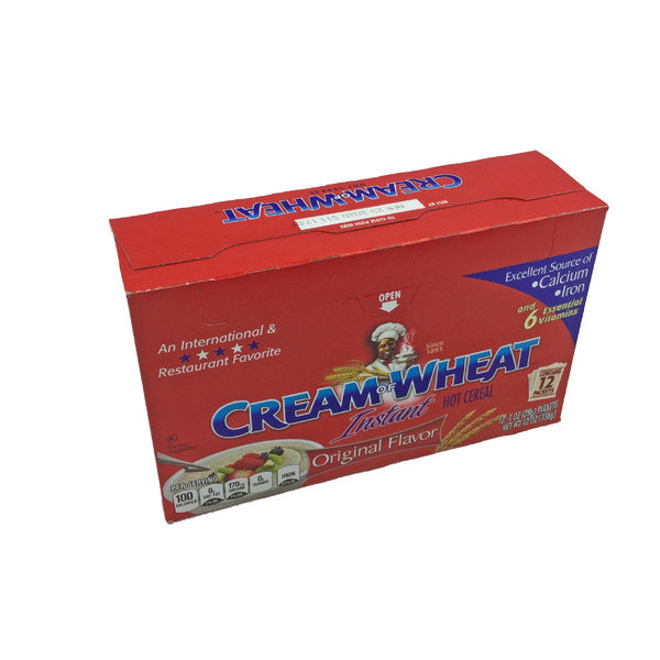 12-PACK OF CEREAL CREAM WHEAT INST 1 OZ