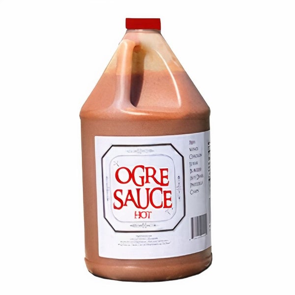 4-PACK OF Sauce BBQ, Hot - Bulk, Ogre Sauce
