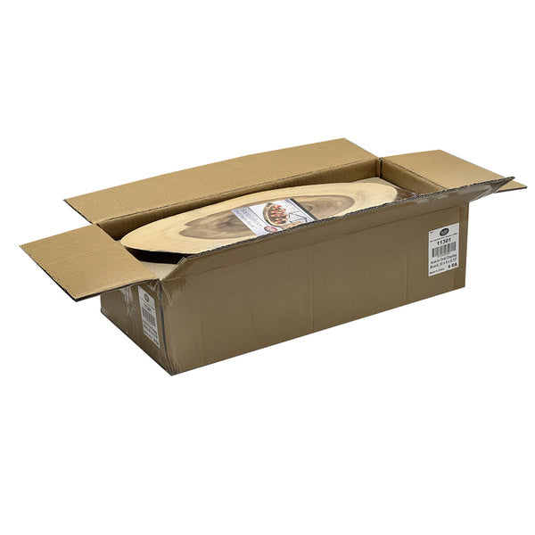 6 CT-PACK OF BOARD WOOD OVL SRVNG 20L