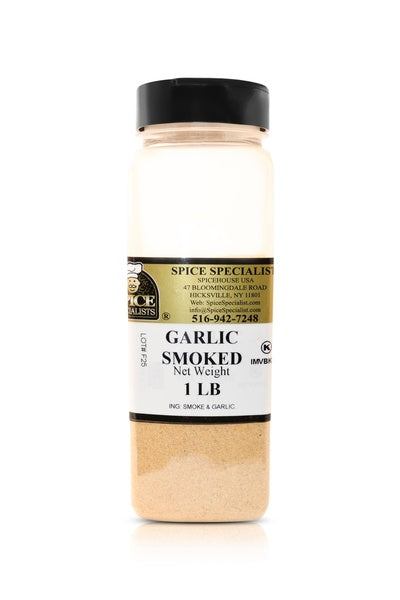 12-PACK OF Smoked Granualted Garlic - 12 Pack of 1 lb. Containers