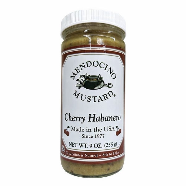 12-PACK OF Mustard Cherry Habanero Mendocino, Ohio South Farm
