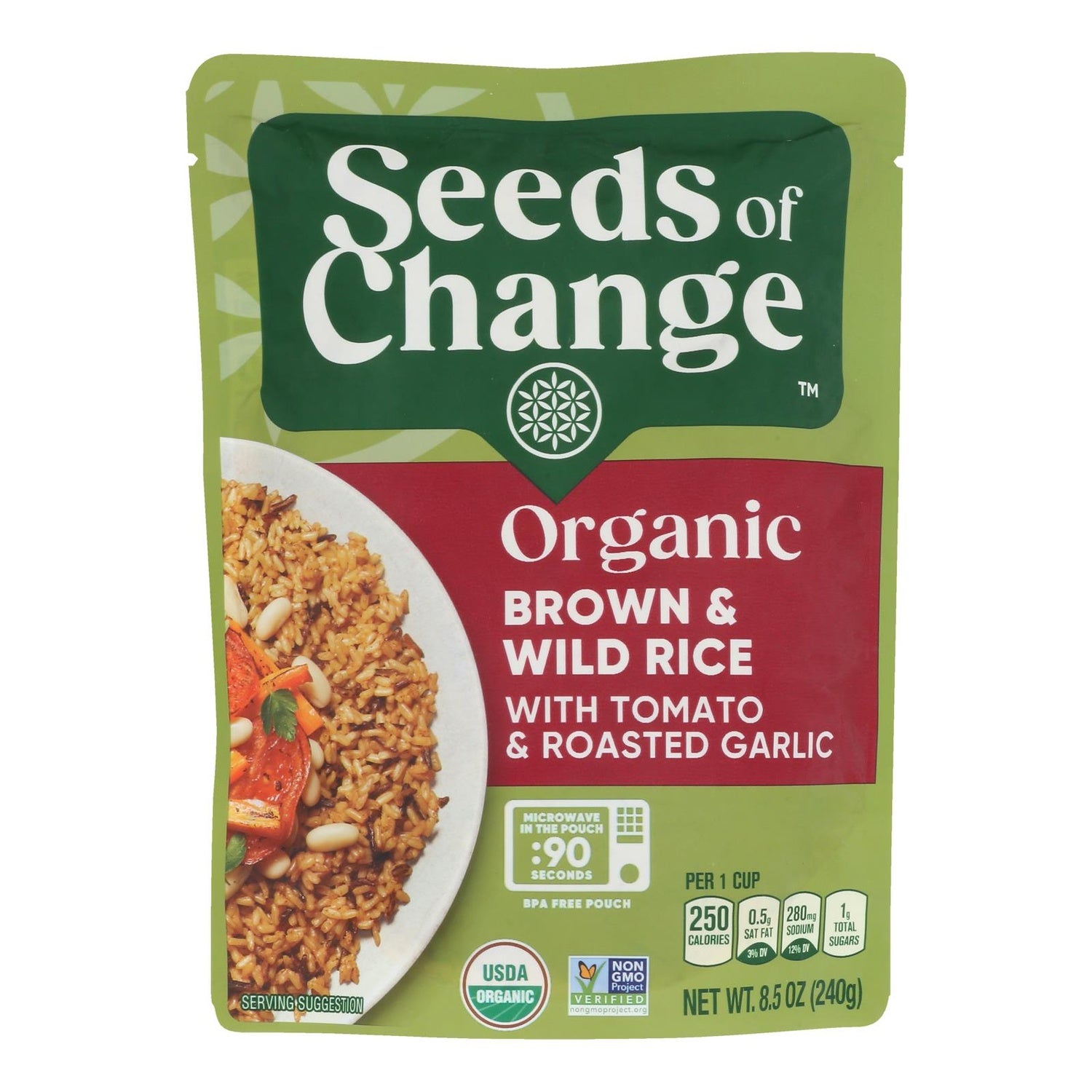 12-PACK OF RICE BROWN WILD