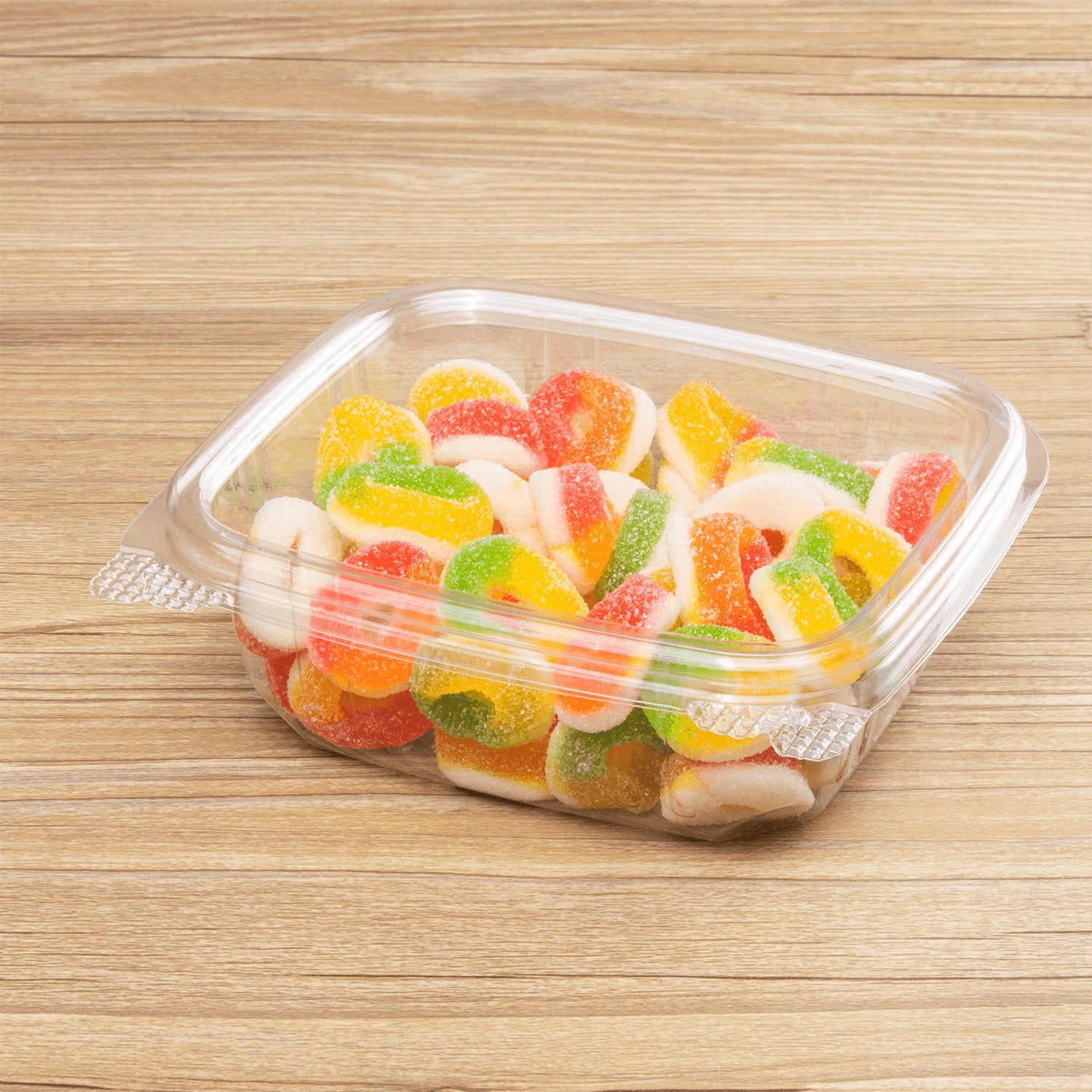 200-PACK OF Container Takeout Karat 200 ct 12 oz Hinged Deli Container | PET