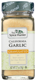 6-PACK OF Garlic Granulated Spice Hunter 2.7 oz
