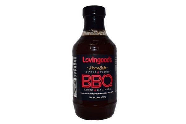 12-PACK OF BBQ Sauce Sweet-Tangy, Lovingoods