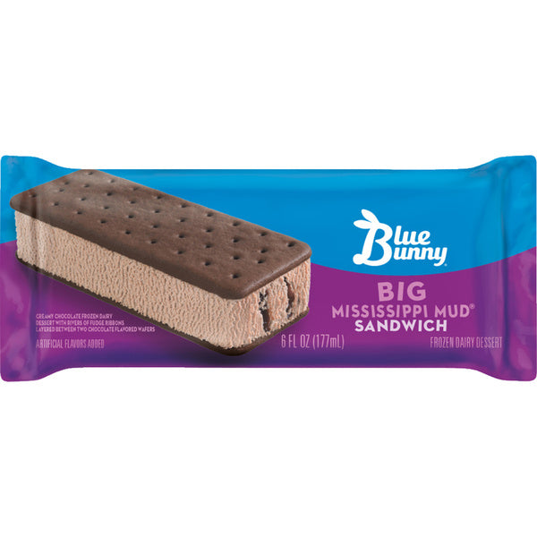 6 OZ-PACK OF ICE CREAM SAND MISS MUD CHOC