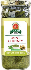 12-PACK OF CHUTNEY MINT LAXMI FRESH MINT CHUTNEY 12X8 OZ