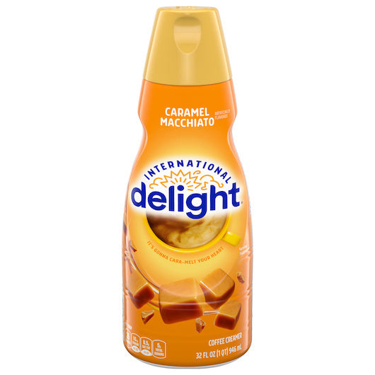 12-PACK OF Carmel Macchiato International Delight, 12 - 32 Fo