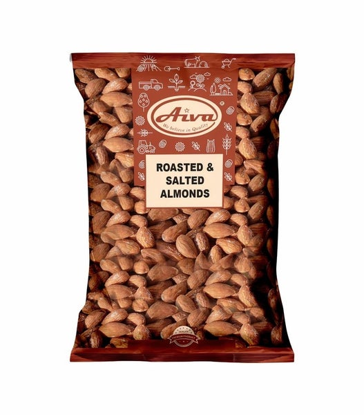 20-PACK OF Roasted & Salted Almonds, Aiva Products