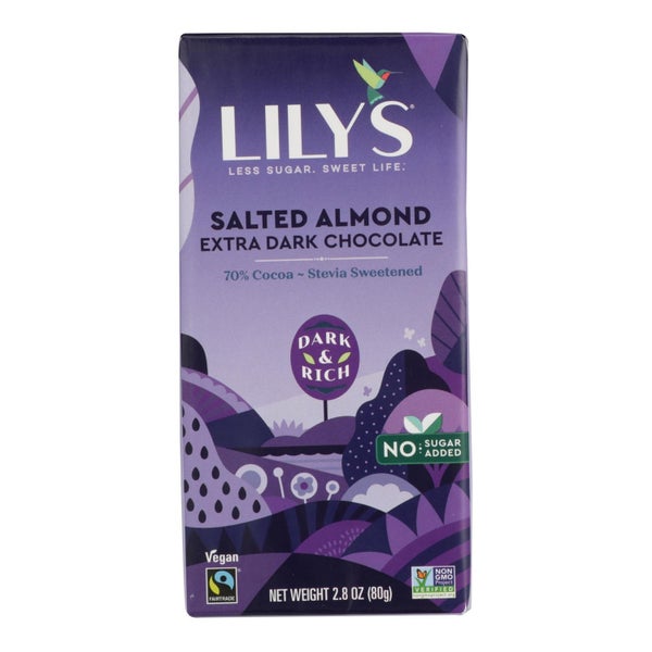 12-PACK OF CHOCOLATE BAR SALTED ALMOND