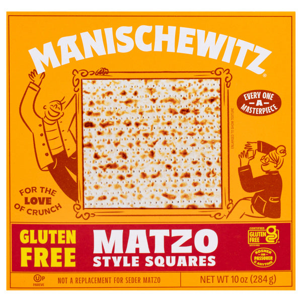 12-PACK OF CRACKER MATZO SQUARES, GLUTEN FREE CASE OF 12