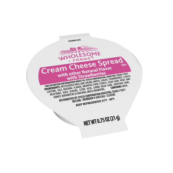 100-PACK OF CHEESE CREAM STRAW SPREAD CUP