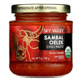 6-PACK OF Paste Sambal Oelek Organic Sky Valley 7 oz