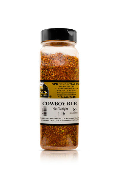 12-PACK OF Cowboy BBQ Rub - 12 Pack of 1 lb. Containers