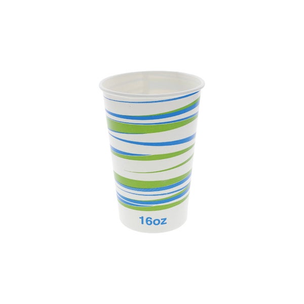 24-PACK OF CUP PAPER CLD POLY 16OZ