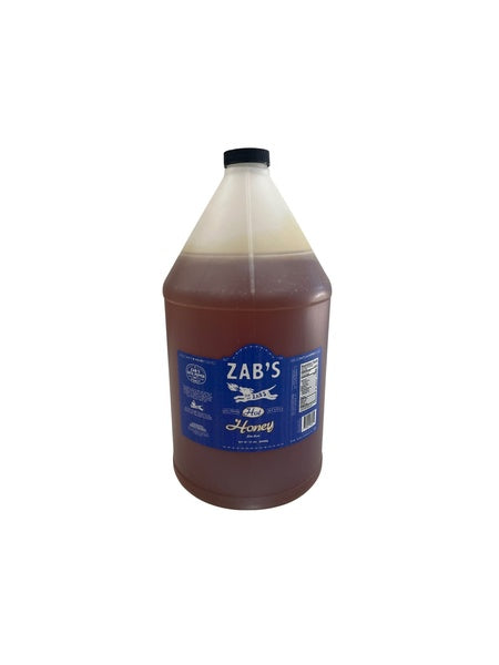 4-PACK OF Sauce Honey Zab's Datil Pepper Hot Honey 1 foodservice gallon bottle 4 pack