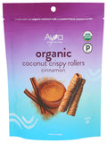 8-PACK OF SNACK STIX COCONUT CRISPY ROLLERS 2.8 OUNCE - CASE OF 8