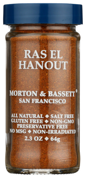3-PACK OF Bassett Seasoning Ras El Hanout Morton & Basset 2.3 oz