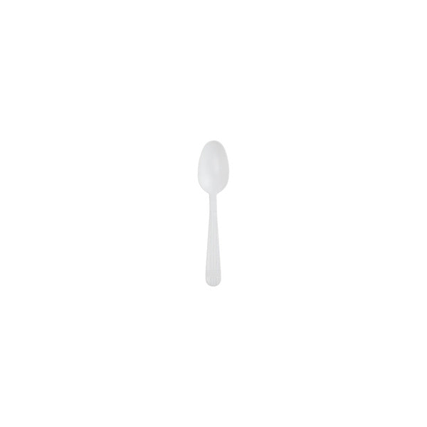 1000-PACK OF Teaspoon Plastic Karat 1,000 ct PP Plastic Premium Extra Heavy Weight Tea Spoons, White