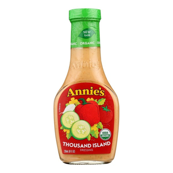 6-PACK OF Salad Dressing Thousand Island Organic Annie's Natural 8 fz