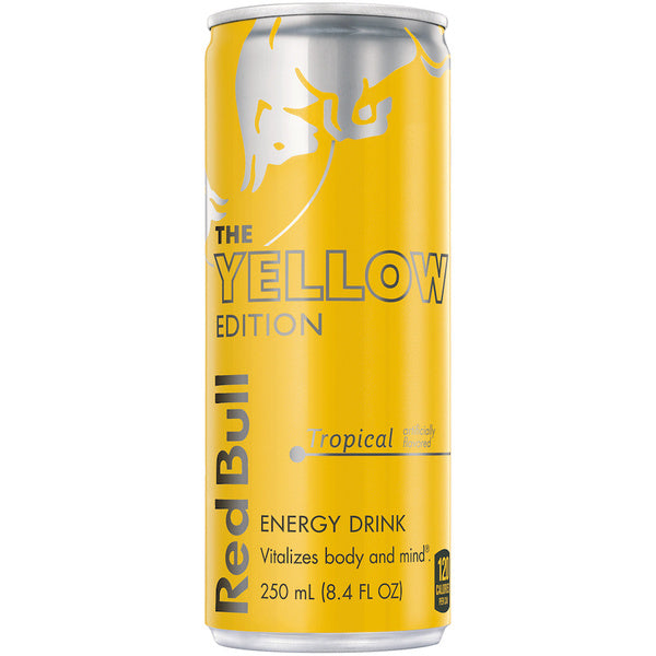 24- PACK OF DRINK ENERGY YELLOW EDITION