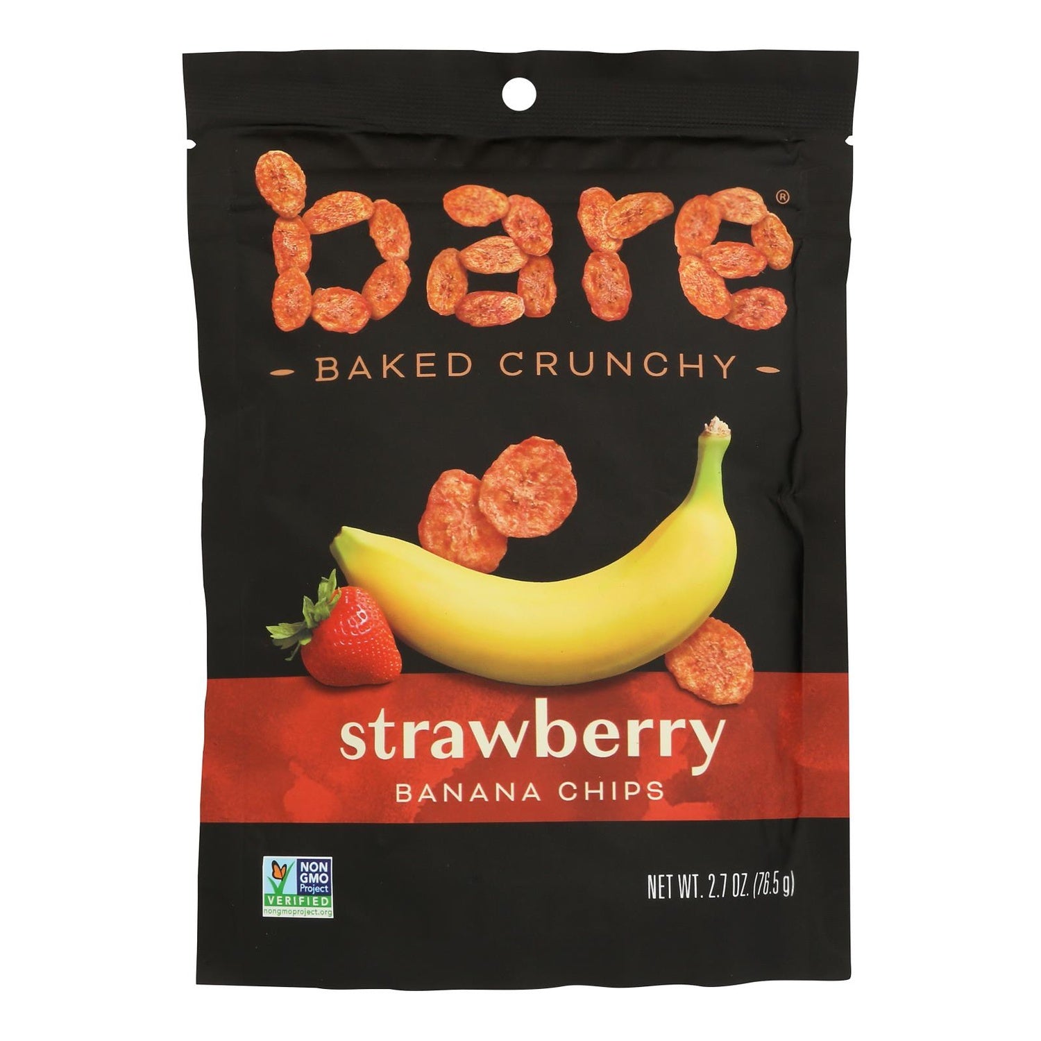 12-PACK OF SNACK FRUIT STRAWBERRY BANANA CHIPS