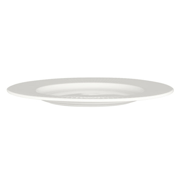 24 CT-PACK OF PLATE WHITE MID RIM 10.63 DIA