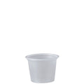 2500-PACK OF Container Foam Dart P100N 1 oz. Translucent Polystyrene Portion Cups - 2500 Count for Versatile Food Service and More