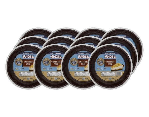 12- PACK OF Pie Crust Chocolate Snap Midel 7.1 oz