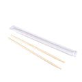 1000-PACK OF Chopstick Bamboo Karat 1,000 1,000 Pairs 9" Individually Wrapped Bamboo Chopsticks, White