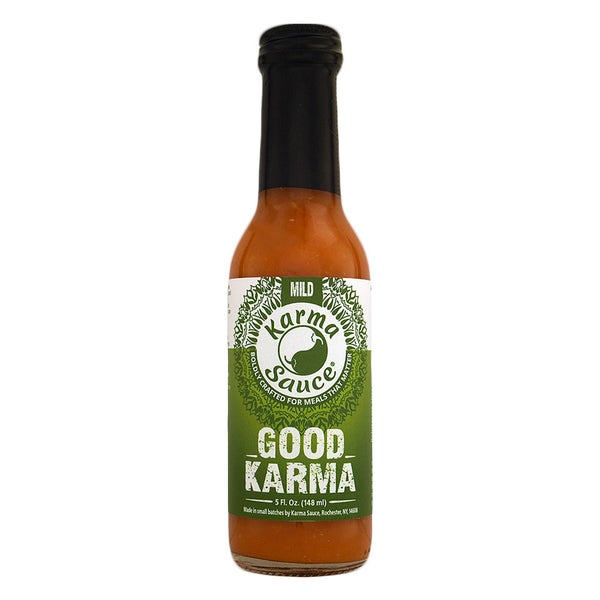 6-PACK OF Sauce Habanero Good Karma Hot Sauce, Karma Sauce