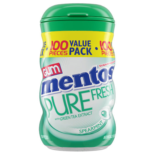 36-PACK OF Extra Large Spearmint Mentos Candy, 6 - 6 - 100 Pc