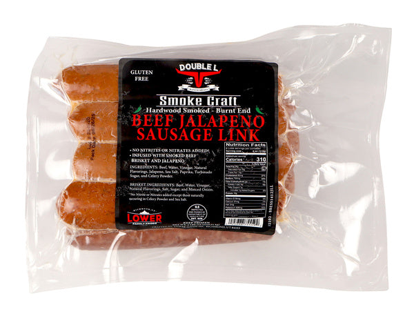2 LB-PACK OF BEEF SAUSAGE BRSKT BRNT END JL