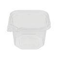 400-PACK OF Container Takeout Karat 400 ct 16 oz PET Tamper Resistant Square Container, Clear