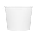 180-PACK OF Container Takeout Karat 180 ct 85 oz Food Buckets | White | 189 mm