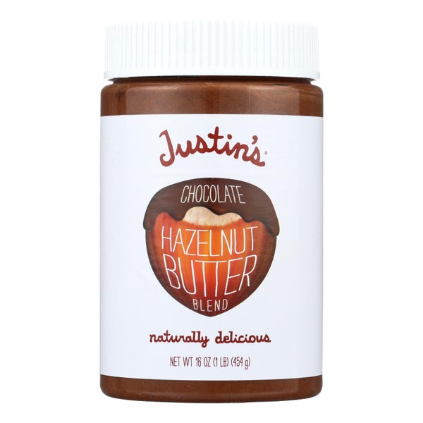 6-PACK OF Spread Butter Hazelnut Chocolate Justins Nut Butter 16 oz