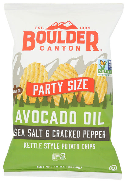 12-PACK OF Chip Potato Boulder Canyon 10 oz
