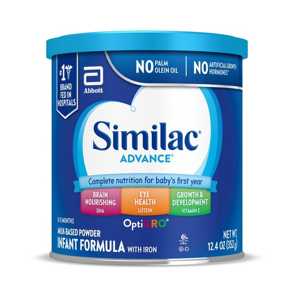 6-PACK OF FORMULA SIMILAC ADVANCE IRON
