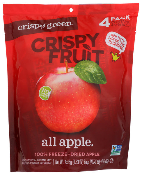 8-PACK OF Apple Dried Crispy Green 2.12 oz