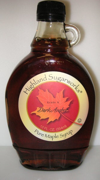 12-PACK OF SYRUP MAPLE DARK AMBER PURE