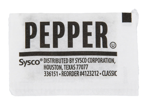 6-PACK OF SPICE PEPPER PACKET .1 GM