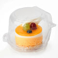 300-PACK OF Container Food Compostable PLA Single 3.75" Dessert Clamshell Containers | Good Natured Products | 300 count